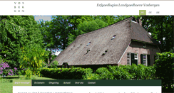 Desktop Screenshot of landgoedhoevevosbergen.nl